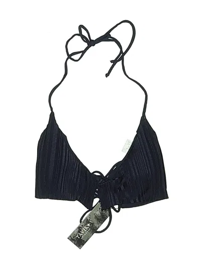 Tavik Swimsuit Top Black Swimwear