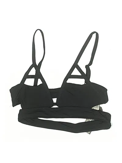 Tavik Swimsuit Top Black Swimwear