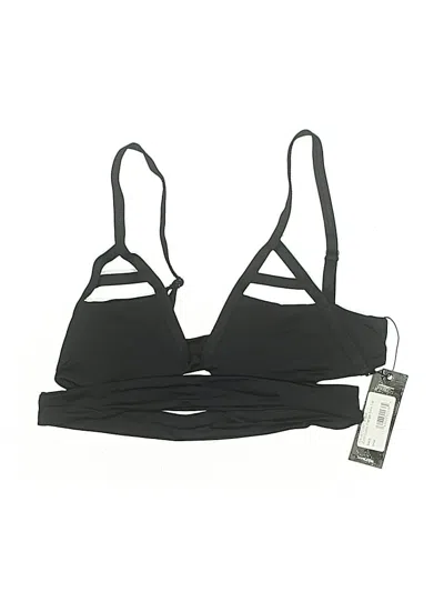 Tavik Swimsuit Top Black Swimwear