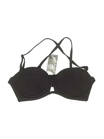 Tavik Swimsuit Top Black Swimwear