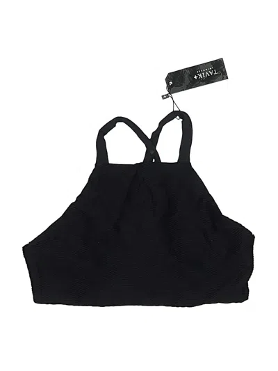Tavik Swimsuit Top Black Swimwear