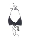 Tavik Swimsuit Top Black Swimwear In Blue