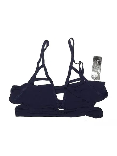 Pre-owned Tavik Swimsuit Top Blue Swimwear