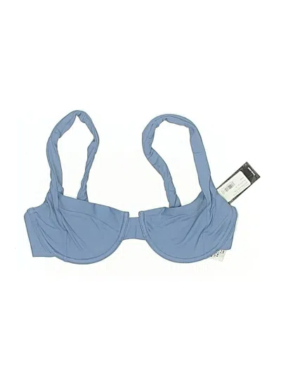 Pre-owned Tavik Swimsuit Top Blue Swimwear
