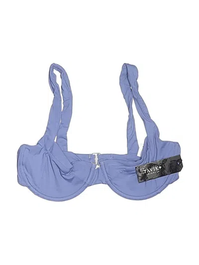 Tavik Swimsuit Top Blue Swimwear