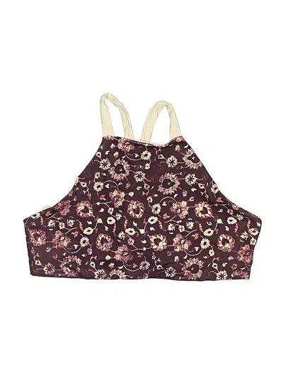 Tavik Swimsuit Top Burgundy Swimwear