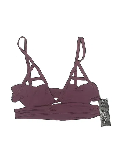 Tavik Swimsuit Top Burgundy Swimwear In Multi