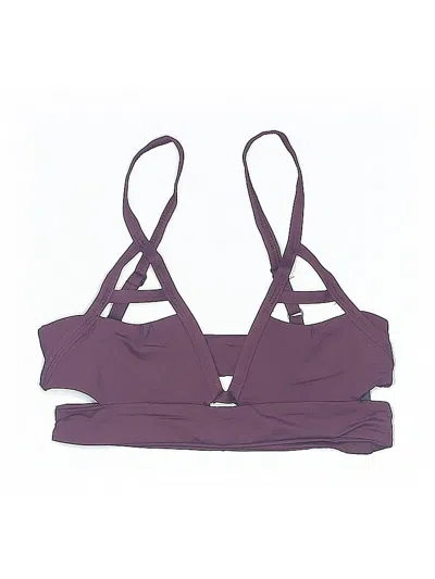 Tavik Swimsuit Top Burgundy Swimwear In Purple