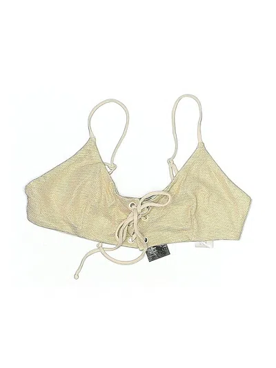 Tavik Swimsuit Top Gold Swimwear