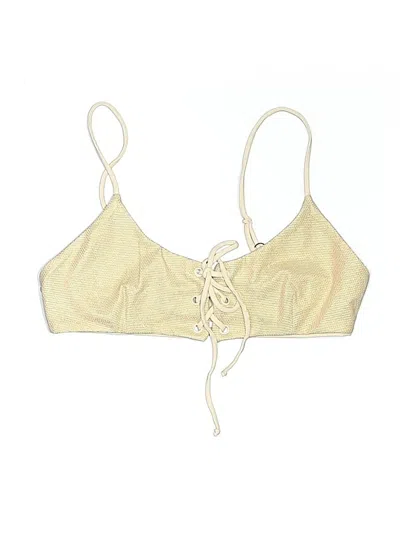 Tavik Swimsuit Top Gold Swimwear