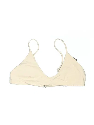 Pre-owned Tavik Swimsuit Top Ivory Swimwear