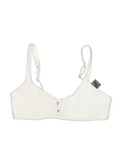 Pre-owned Tavik Swimsuit Top Ivory Swimwear In White