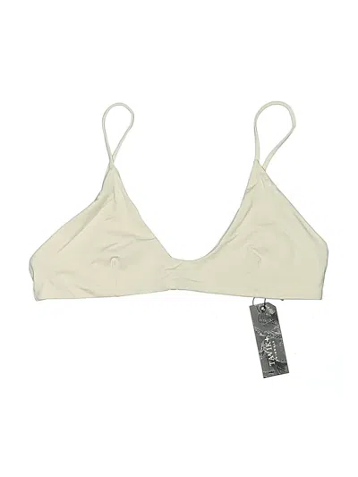 Tavik Swimsuit Top Ivory Swimwear In White