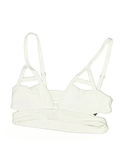 Tavik Swimsuit Top Ivory Swimwear In White