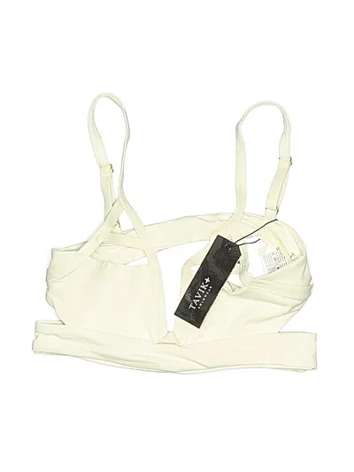 Tavik Swimsuit Top Ivory Swimwear In White