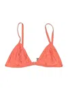 Tavik Swimsuit Top Orange Swimwear In Orange