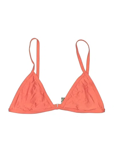 Pre-owned Tavik Swimsuit Top Orange Swimwear