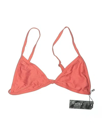 Tavik Swimsuit Top Orange Swimwear