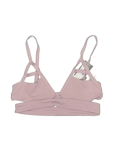 Pre-owned Tavik Swimsuit Top Pink Swimwear