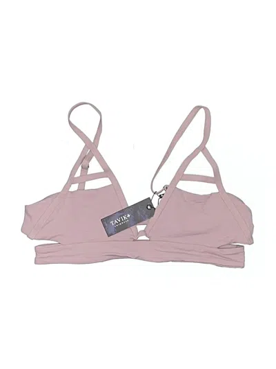 Tavik Swimsuit Top Pink Swimwear