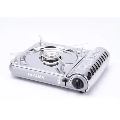 Tayama Single Burner Butane Outdoor Stove In Stainless Steel