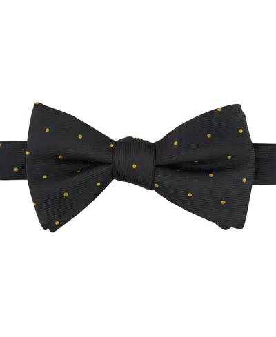 Tayion Collection Men's Alpha Phi Alpha Dot Bow Tie In Black