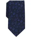 Tayion Collection Men's Black & Gold Solid Tie