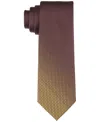 Tayion Collection Men's Brown Gradient Tie In Brown