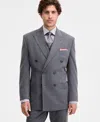 Tayion Collection Men's Classic-fit Pinstripe Double-breasted Suit Separate Jacket In Multi