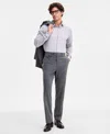 Tayion Collection Men's Classic-fit Pinstripe Suit Separate Pants In Gray