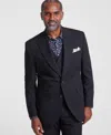 Tayion Collection Men's Classic-fit Solid Suit Separate Jacket In Black
