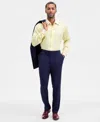 Tayion Collection Men's Classic-fit Solid Suit Separate Pants In Blue