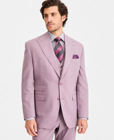 Tayion Collection Men's Classic-fit Suit Separate Jacket In Red