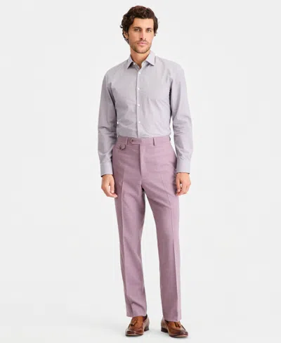 Tayion Collection Men's Classic-fit Suit Separate Pants In Pink