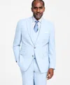 Tayion Collection Men's Regular-fit Suit Jacket In Light Blue