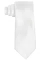 Tayion Collection Men's Royal Blue & White Solid Tie In White
