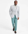 Tayion Collection Mens Regular Fit Jacket Vest In Gray