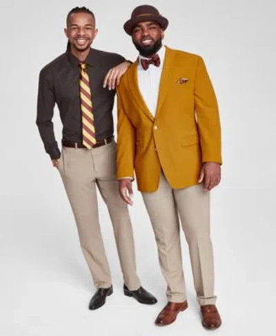 Tayion Collection Tayion Mens Brown Gold Career Collection