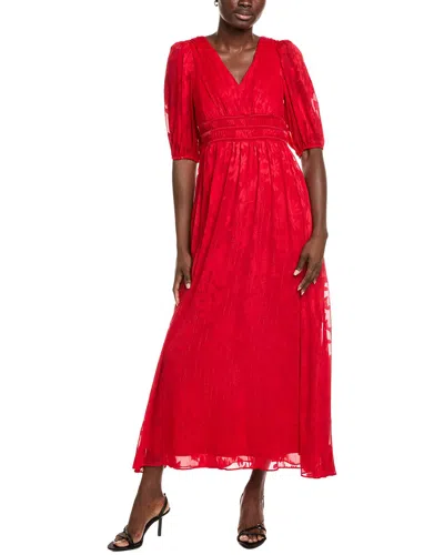 TAYLOR TAYLOR ABSTRACT PRINT DRESS