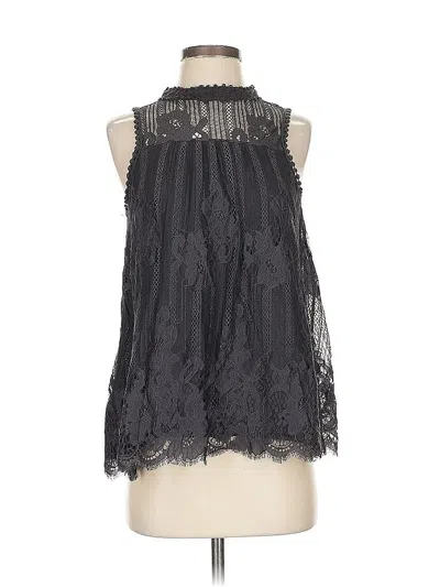 Pre-owned Taylor & Sage Sleeveless Blouse In Black