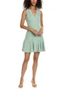 Taylor Women's Boucle A-line Dress In Green