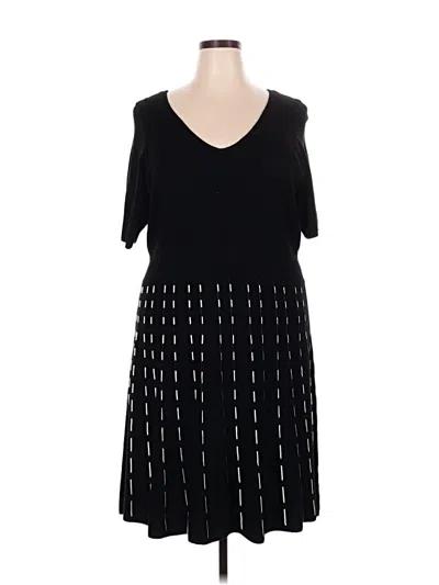 Pre-owned Taylor Casual Dress In Black