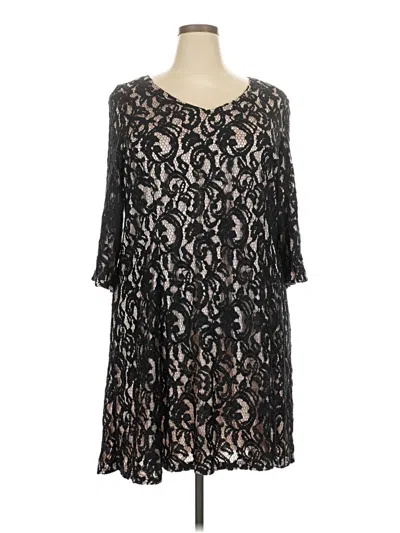 Pre-owned Taylor Casual Dress In Black