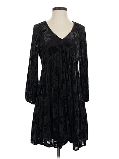 Pre-owned Taylor Casual Dress In Black