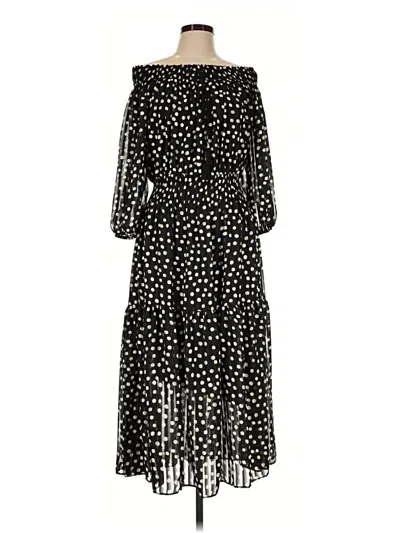 Pre-owned Taylor Casual Dress In Black