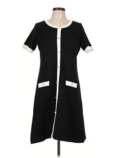 Pre-owned Taylor Casual Dress In Black