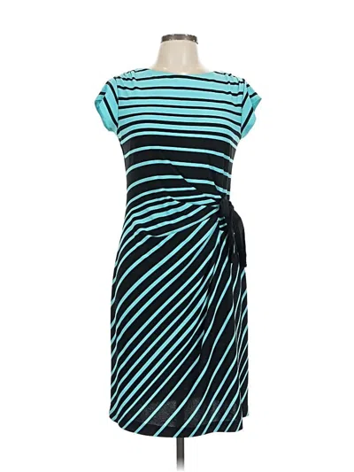 Pre-owned Taylor Casual Dress In Blue