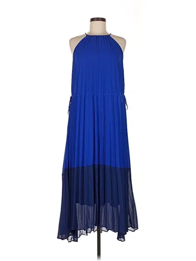 Pre-owned Taylor Casual Dress In Blue