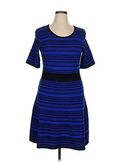 Pre-owned Taylor Casual Dress In Blue