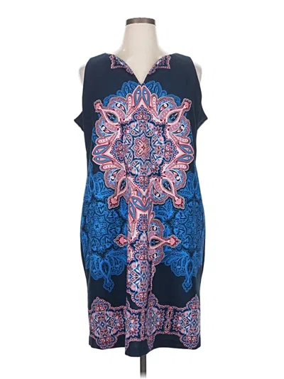 Pre-owned Taylor Casual Dress In Blue